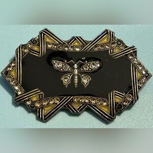 CATHERINE POPESCO France Signed Vintage Butterfly Brooch